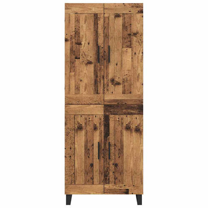 Highboard Old Wood 69.5 x 34 x 180 cm Engineered Wood