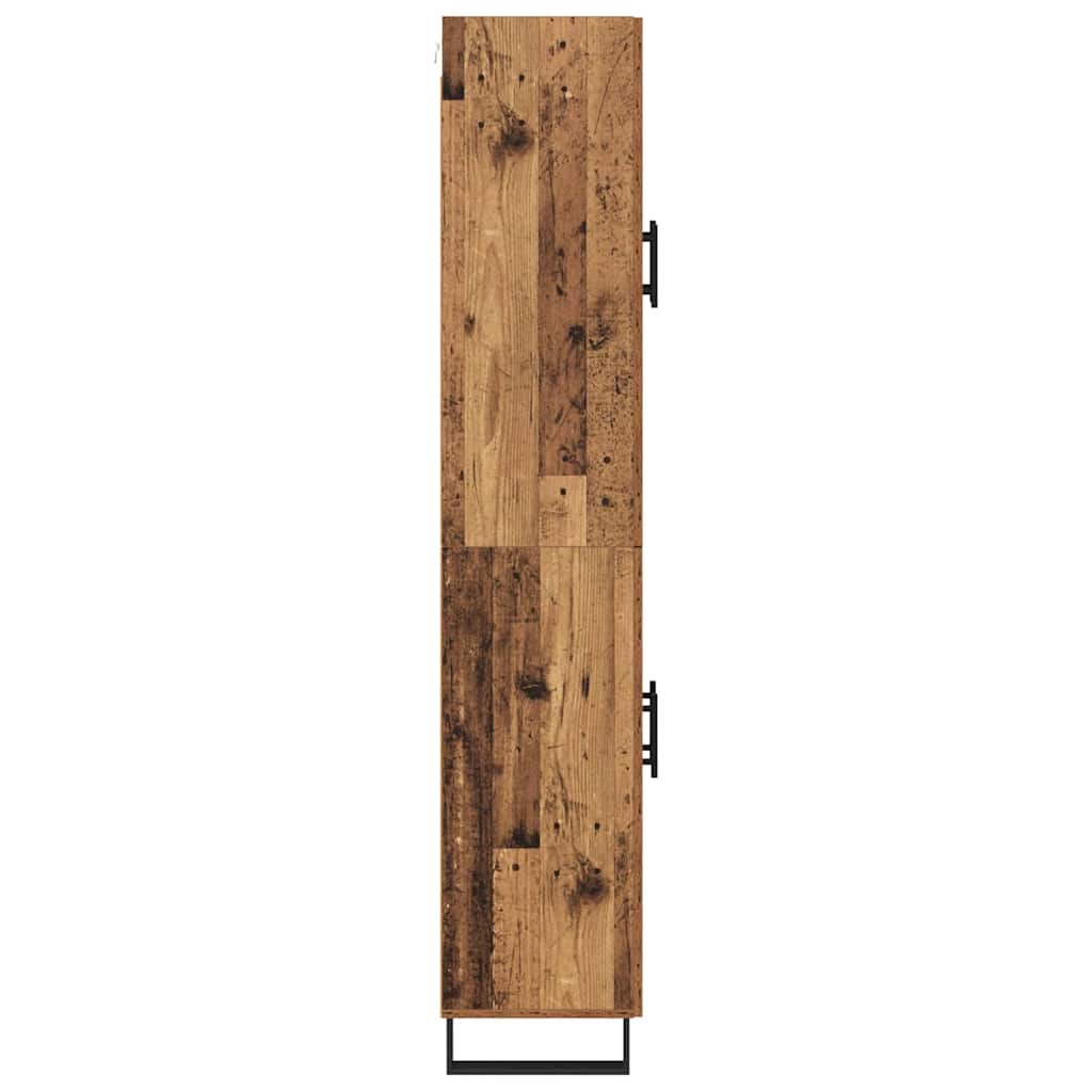 Highboard Old Wood 69.5 x 34 x 180 cm Engineered Wood