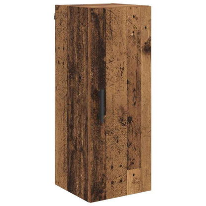 Highboard Old Wood 34.5 x 34 x 180 cm Engineered Wood