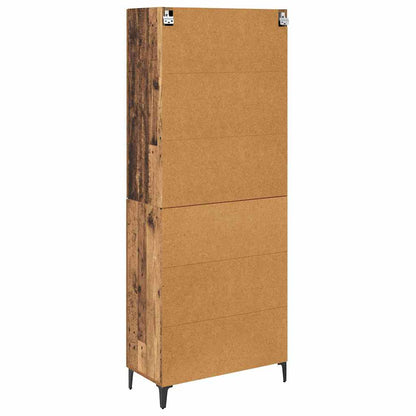 Highboard Old Wood 69.5 x 34 x 180 cm Engineered Wood
