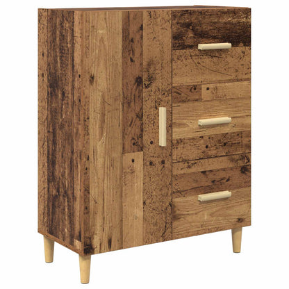 Highboard Old Wood 69.5 x 32.5 x 180 cm Engineered Wood