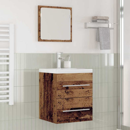 Bathroom Sink Cabinet with Drawer Brown 42 x 39 x 52 cm