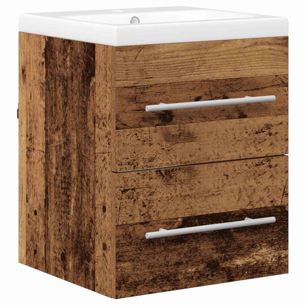 Bathroom Sink Cabinet with Drawer Brown 42 x 39 x 52 cm