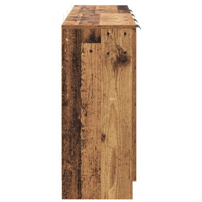 Sideboard with Drawer 3 pcs Old Wood Engineered Wood
