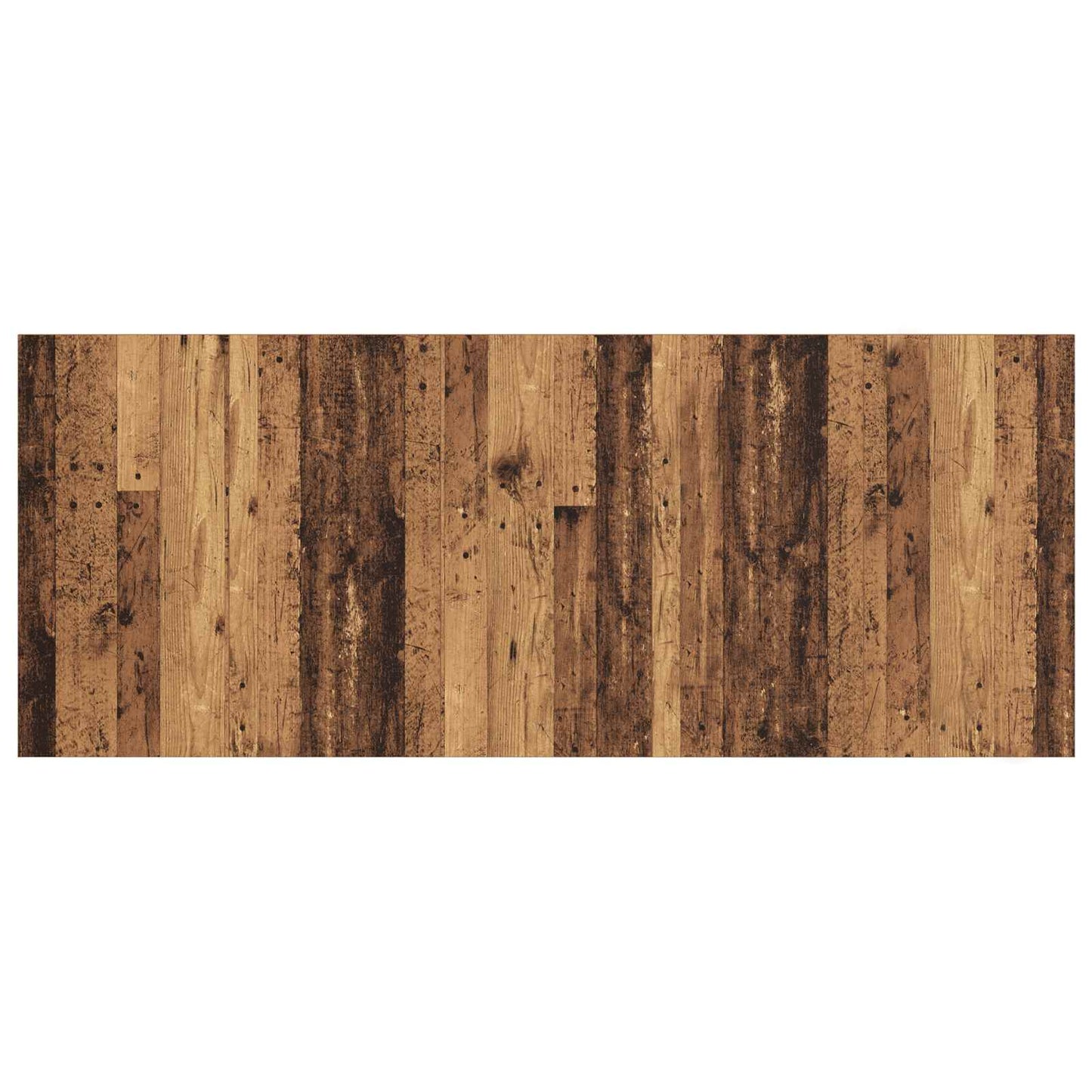 Headboard with Cabinet 3 pcs Old Wood Engineered Wood