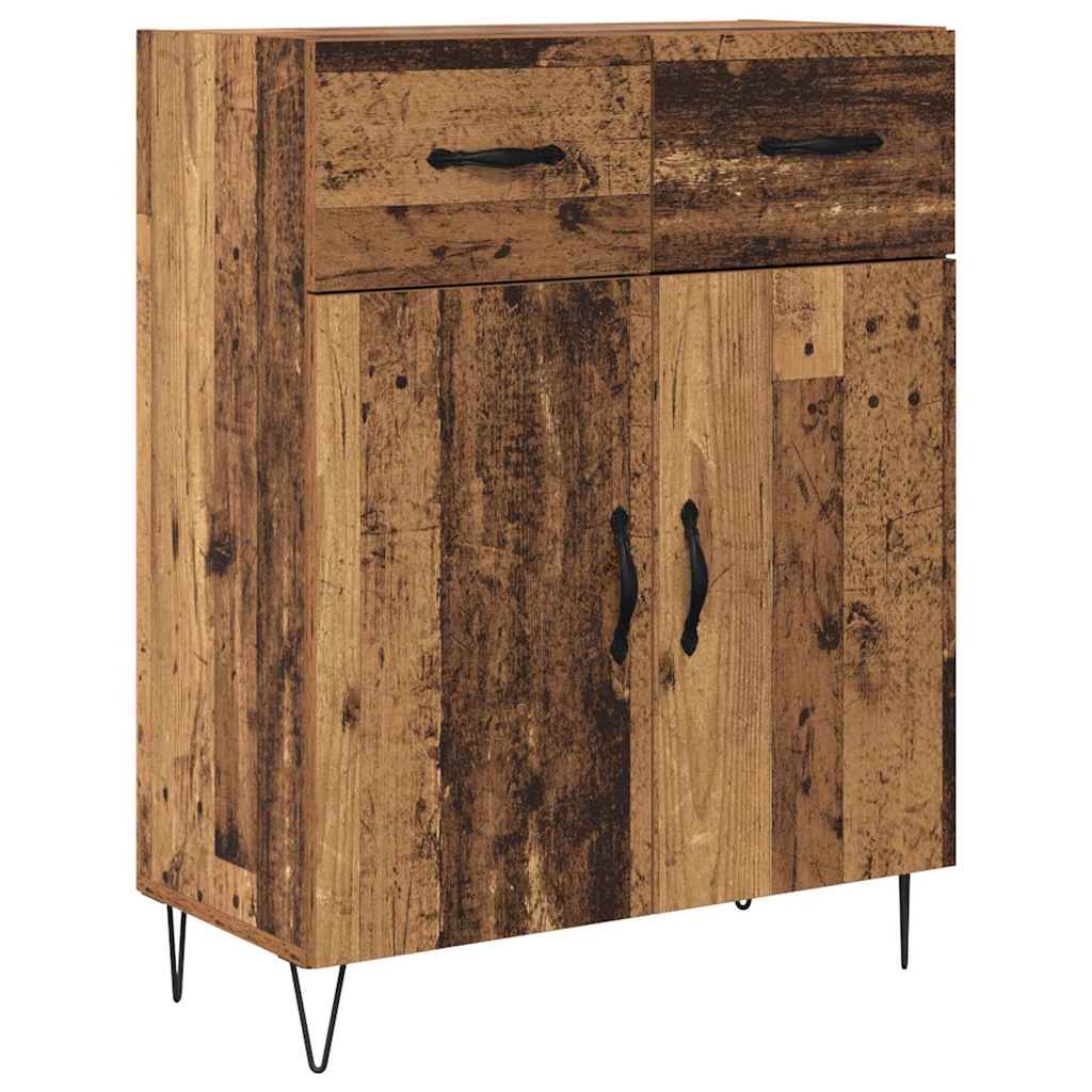 Highboard Old Wood 69.5 x 34 x 180 cm Engineered Wood