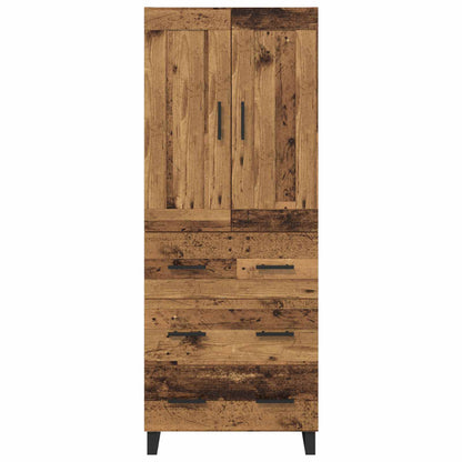 Highboard Old Wood 69.5 x 34 x 180 cm Engineered Wood