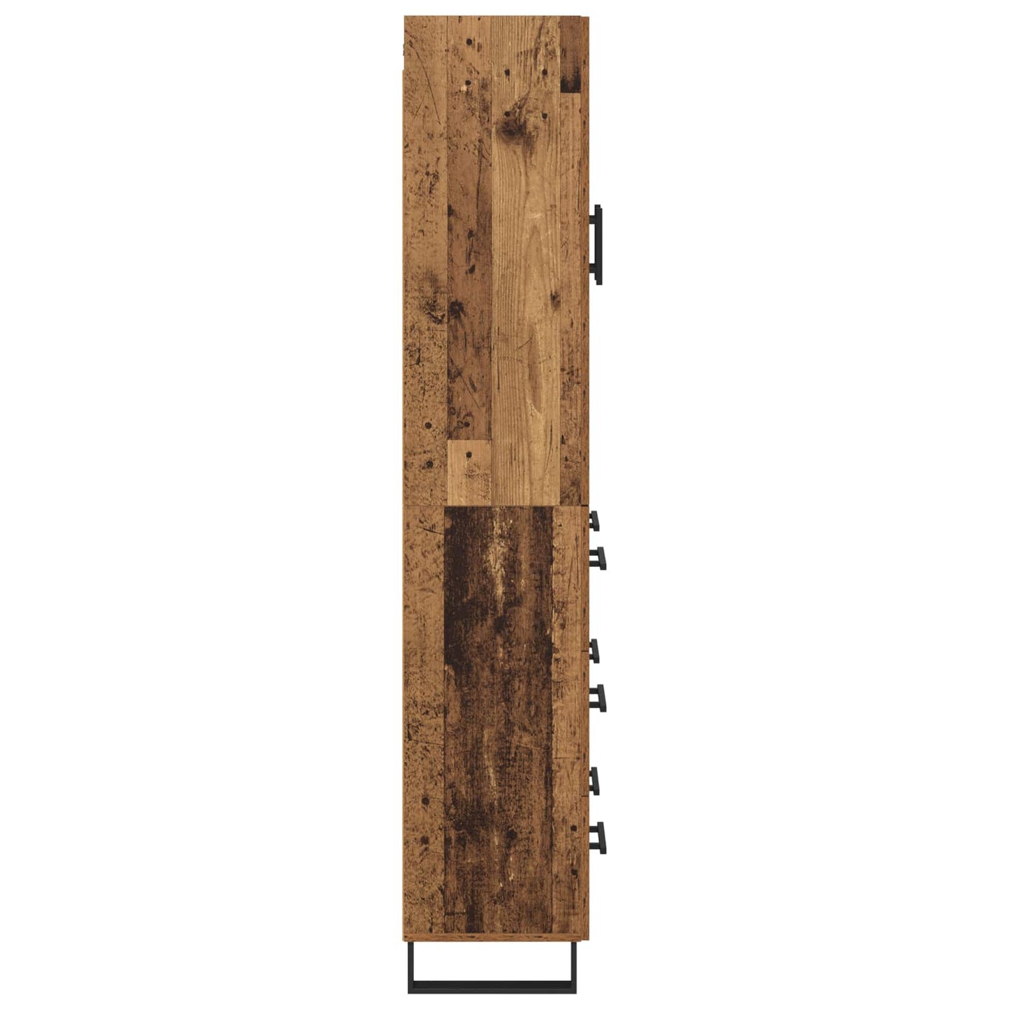 Highboard Old Wood 69.5 x 34 x 180 cm Engineered Wood