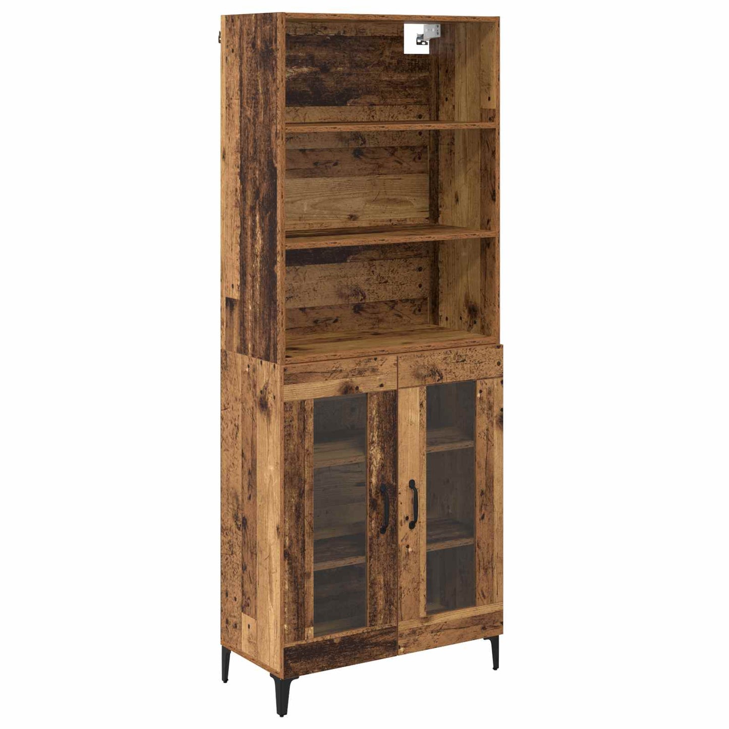 Highboard Old Wood 69.5 x 34 x 180 cm Engineered Wood