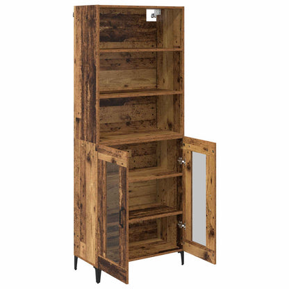 Highboard Old Wood 69.5 x 34 x 180 cm Engineered Wood
