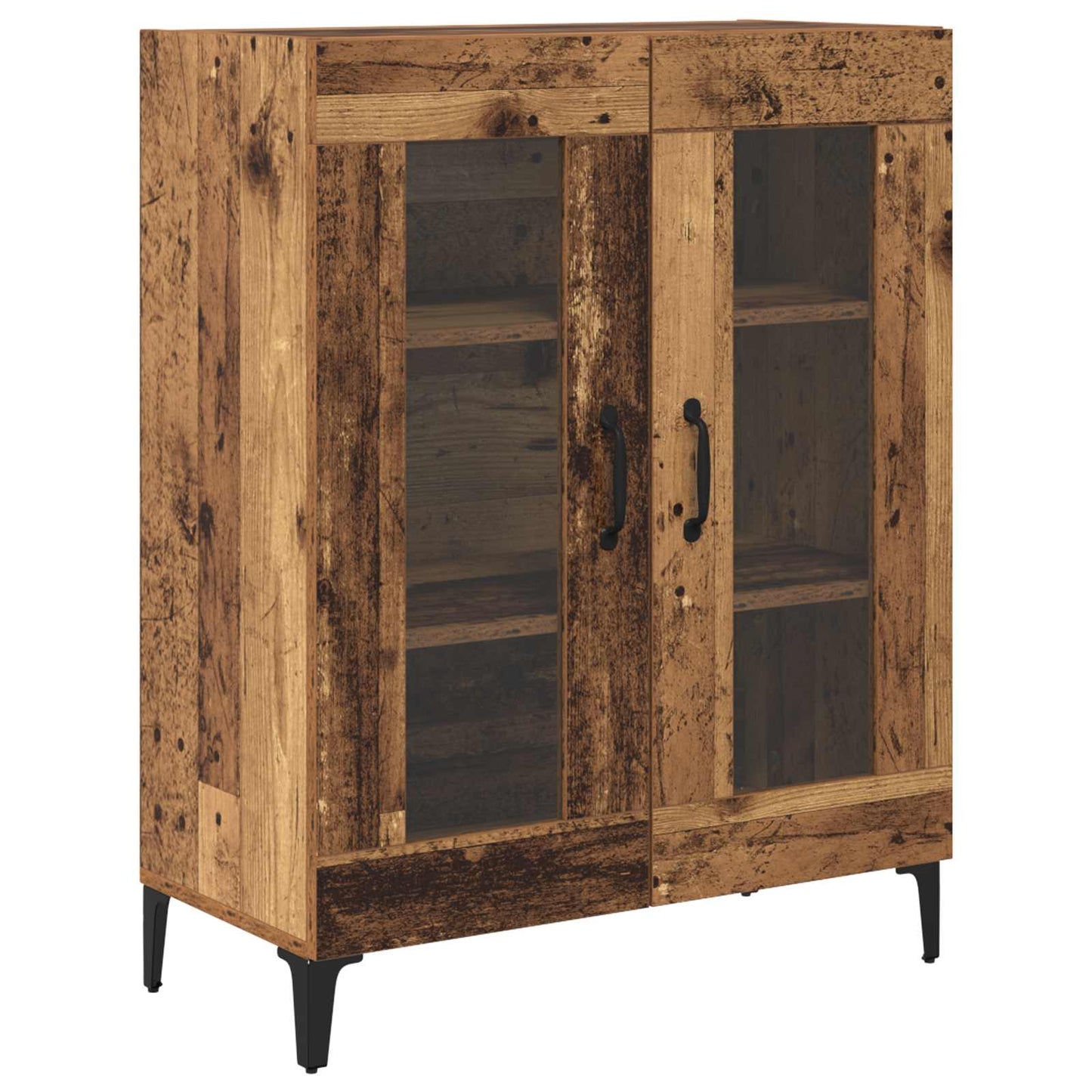 Highboard Old Wood 69.5 x 34 x 180 cm Engineered Wood