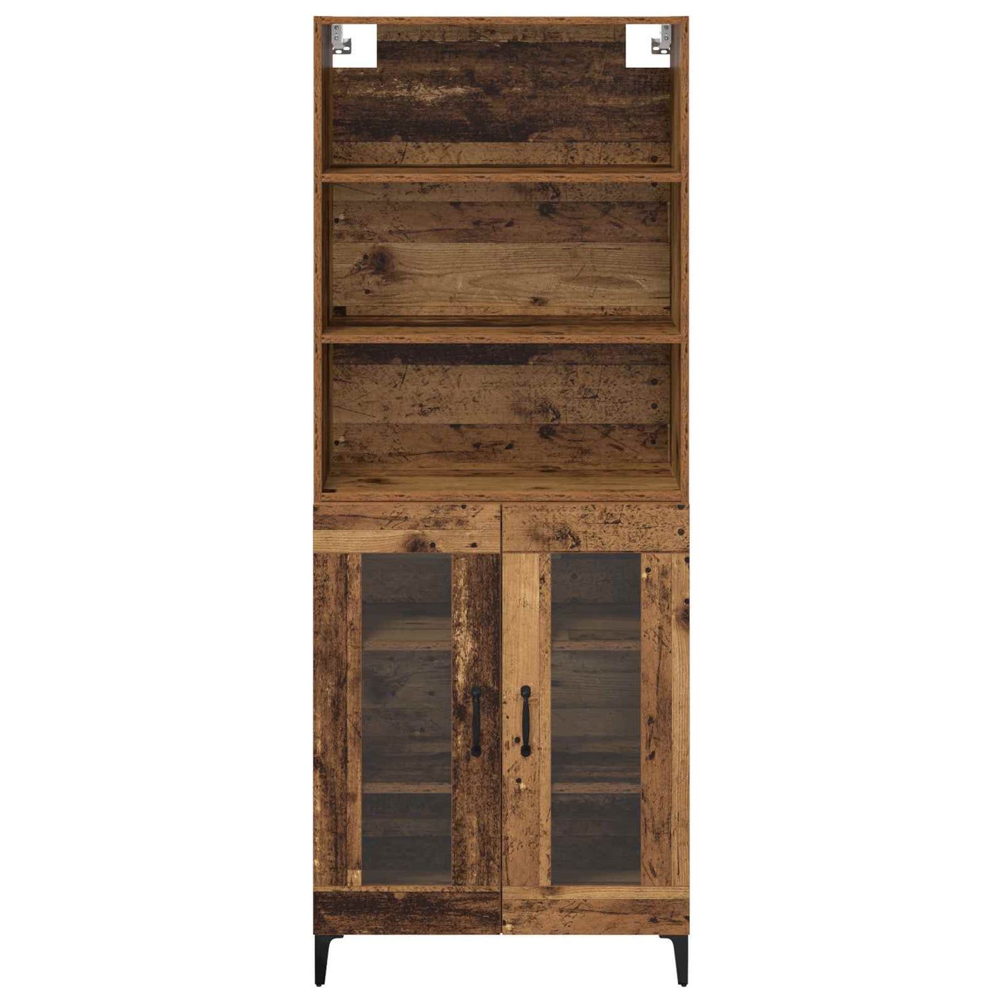 Highboard Old Wood 69.5 x 34 x 180 cm Engineered Wood
