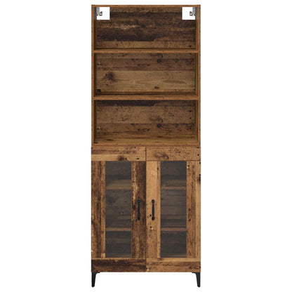 Highboard Old Wood 69.5 x 34 x 180 cm Engineered Wood
