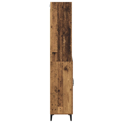 Highboard Old Wood 69.5 x 34 x 180 cm Engineered Wood