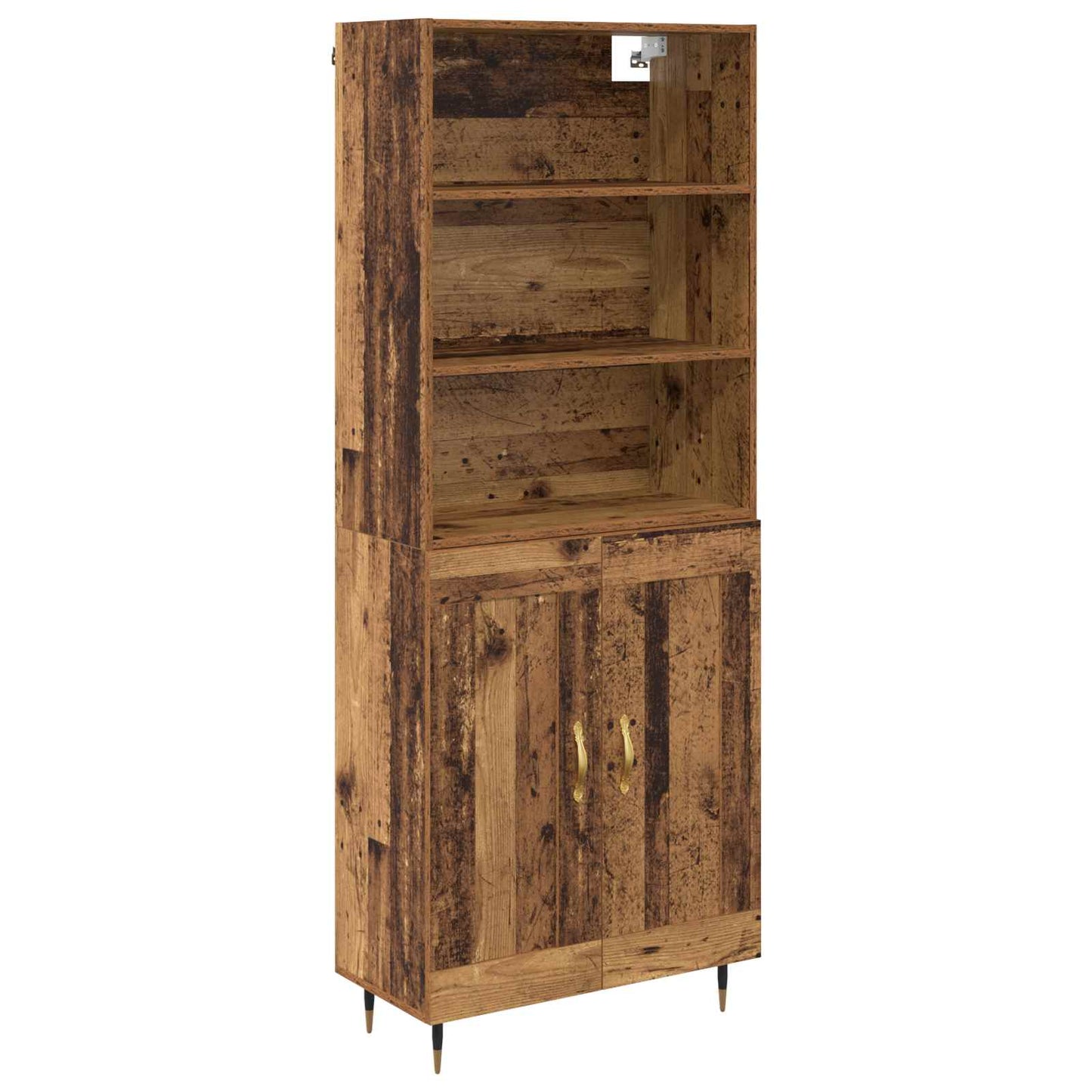 Highboard Old Wood 69.5 x 34 x 180 cm Engineered Wood