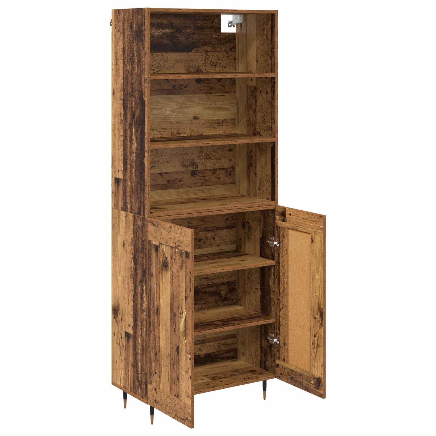 Highboard Old Wood 69.5 x 34 x 180 cm Engineered Wood