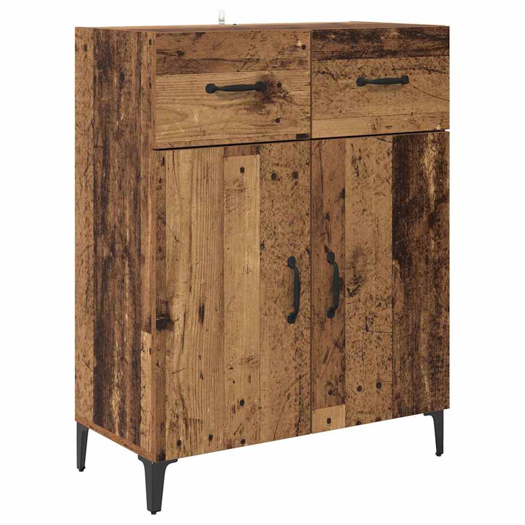 Highboard Old Wood 69.5 x 34 x 180 cm Engineered Wood