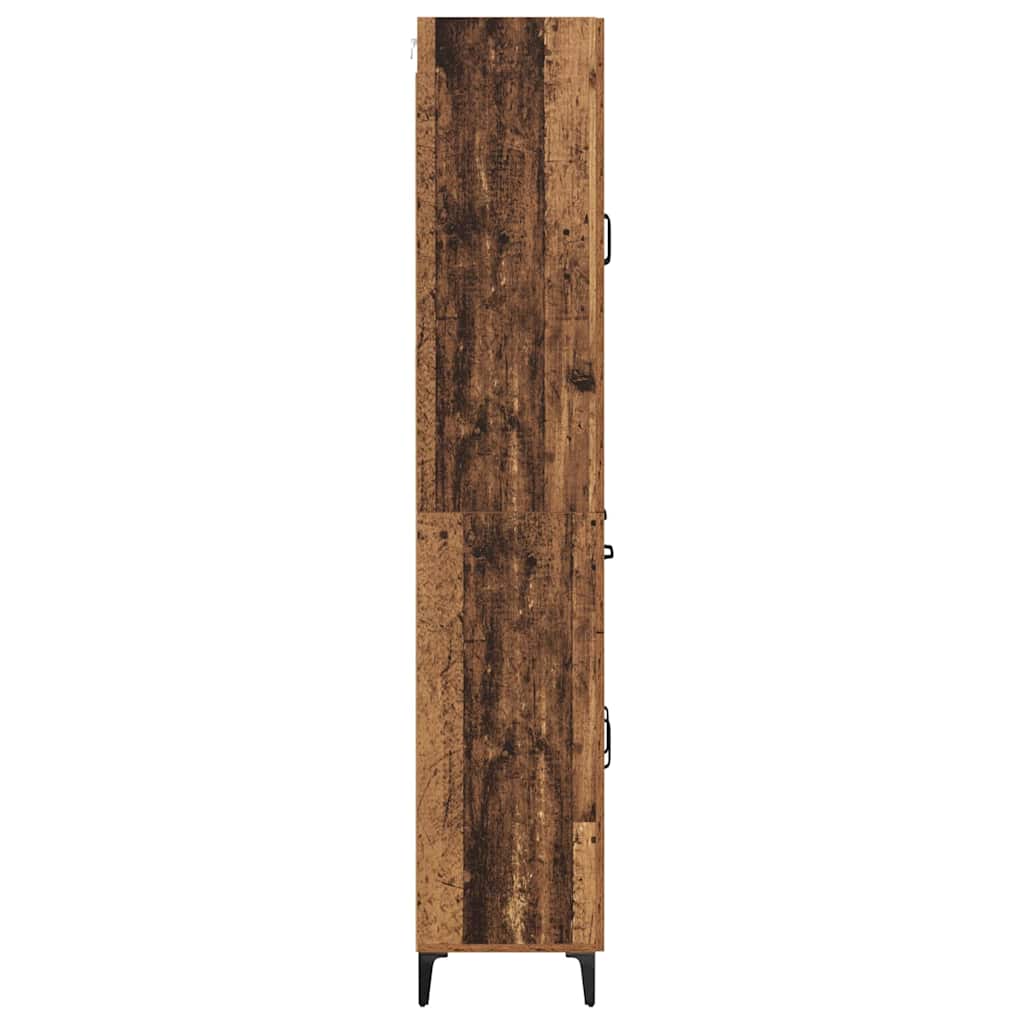 Highboard Old Wood 69.5 x 34 x 180 cm Engineered Wood