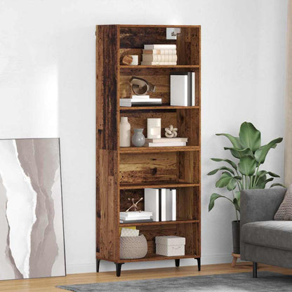 Highboard Old Wood 69.5 x 34 x 180 cm Engineered Wood