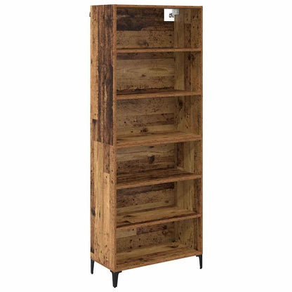 Highboard Old Wood 69.5 x 34 x 180 cm Engineered Wood