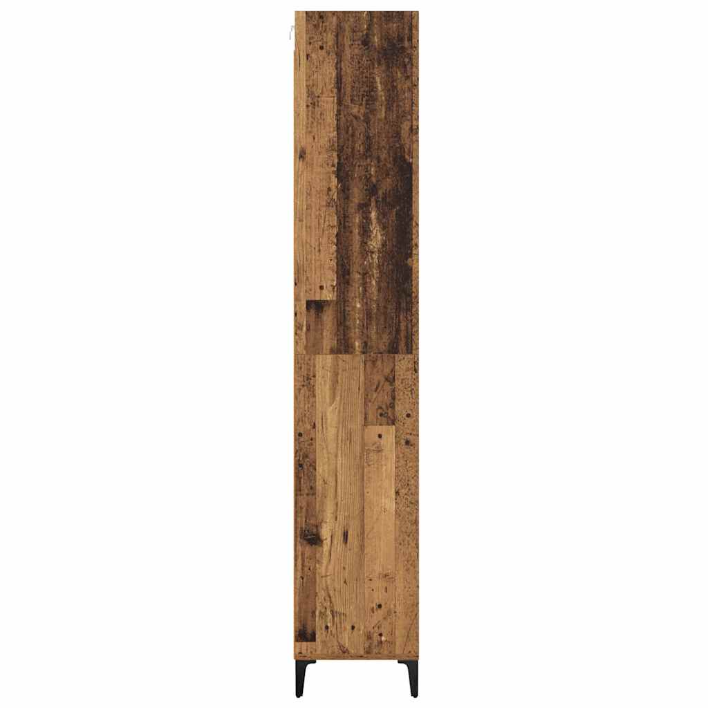 Highboard Old Wood 69.5 x 34 x 180 cm Engineered Wood