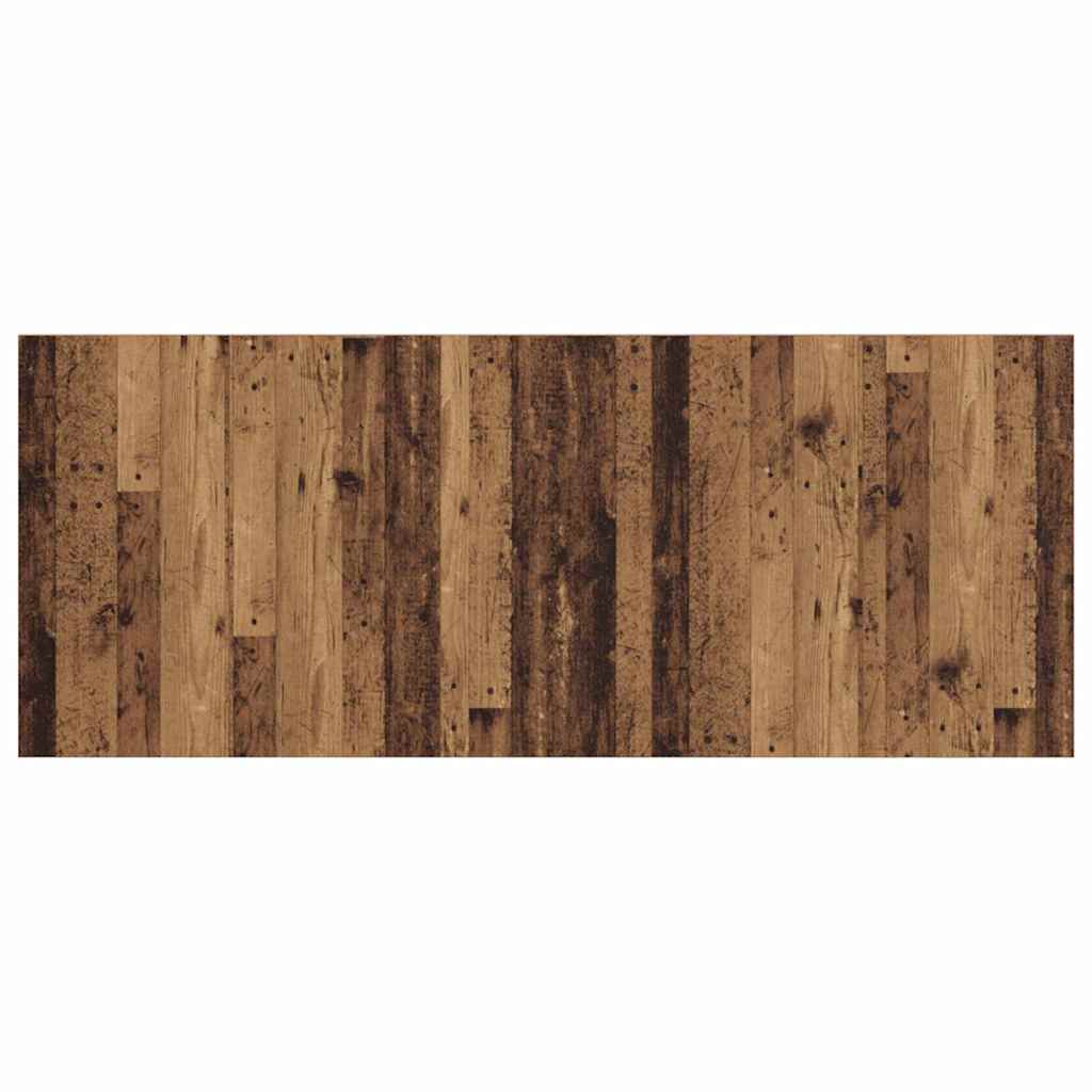 Headboard with Cabinet 3 pcs Old Wood Engineered Wood