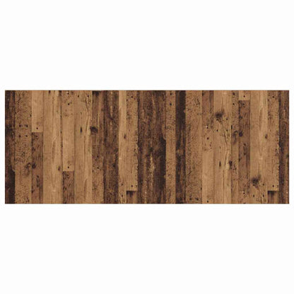 Headboard with Cabinet 3 pcs Old Wood Engineered Wood