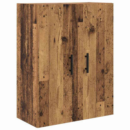 Highboard with Drawer 2 pcs Old Wood 69.5 x 34 x 180 cm