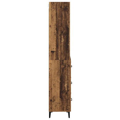 Highboard Old Wood 69.5 x 34 x 180 cm Engineered Wood