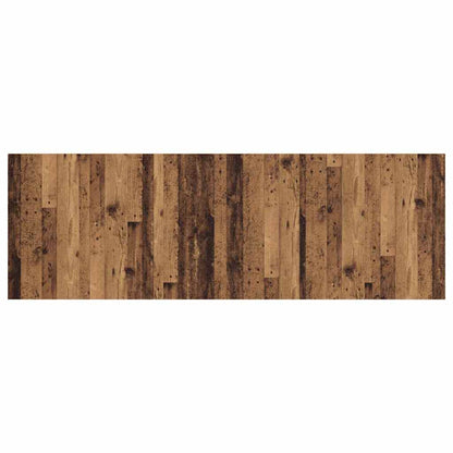 Headboard with Cabinet 3 pcs Old Wood Engineered Wood