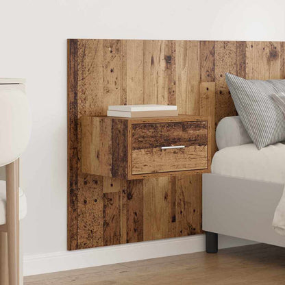 Headboard with Cabinet 3 pcs Old Wood Engineered Wood