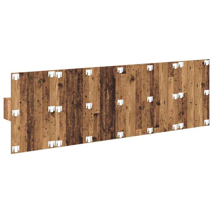 Headboard with Cabinet 3 pcs Old Wood Engineered Wood