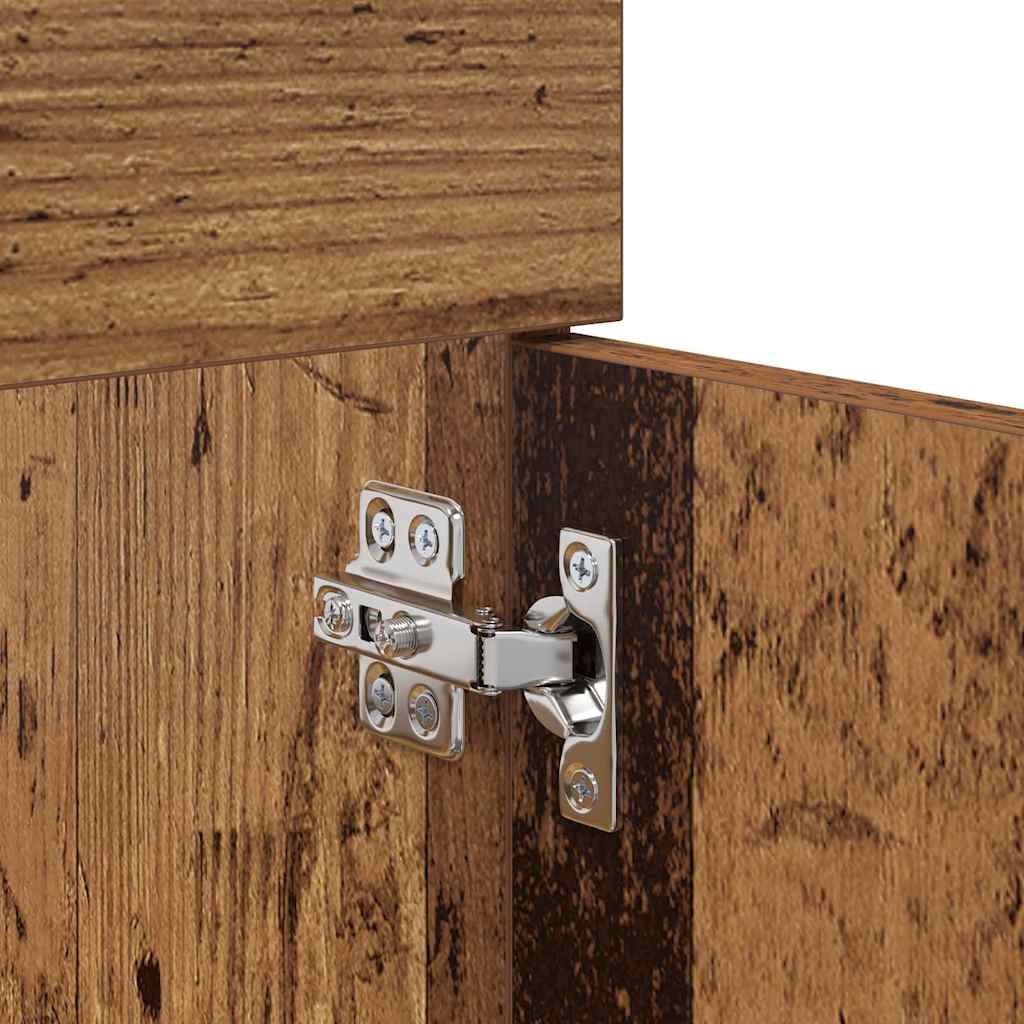 Bathroom Cabinet Old Wood 100 x 38.5 x 46 cm Engineered Wood