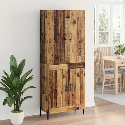 Highboard Old Wood 69.5 x 34 x 180 cm Engineered Wood