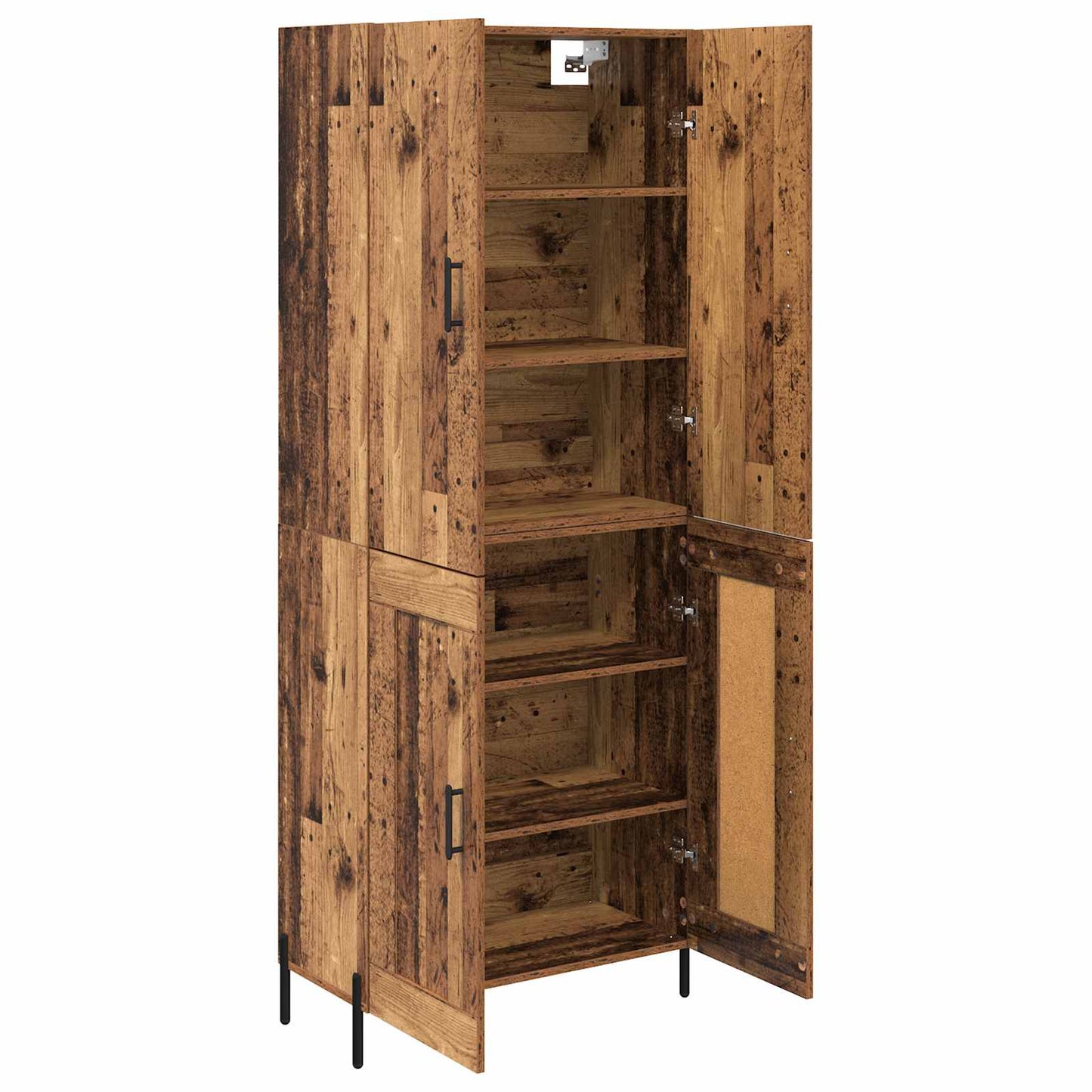 Highboard Old Wood 69.5 x 34 x 180 cm Engineered Wood