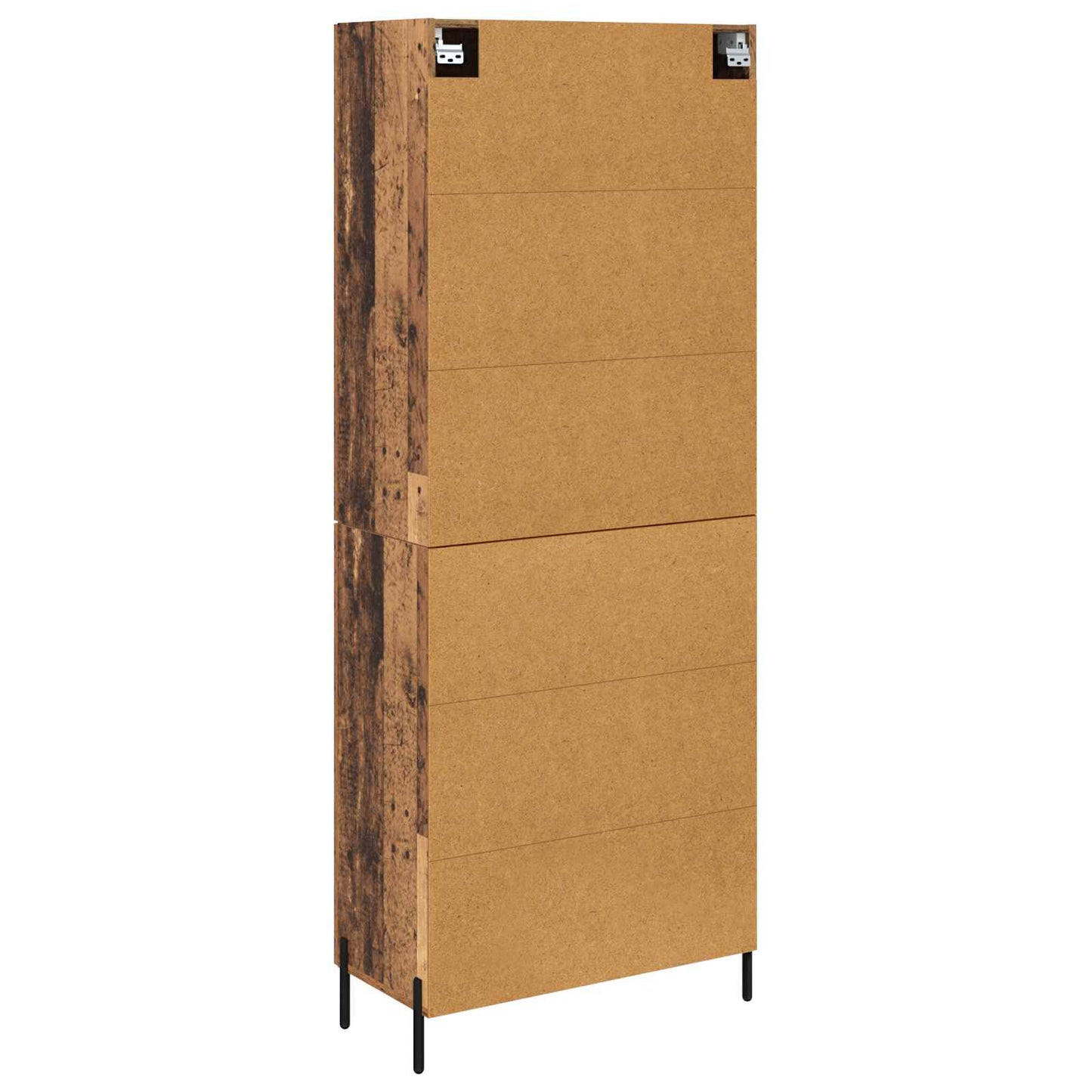 Highboard Old Wood 69.5 x 34 x 180 cm Engineered Wood