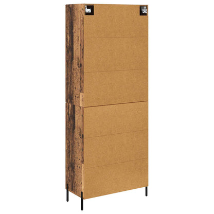 Highboard Old Wood 69.5 x 34 x 180 cm Engineered Wood