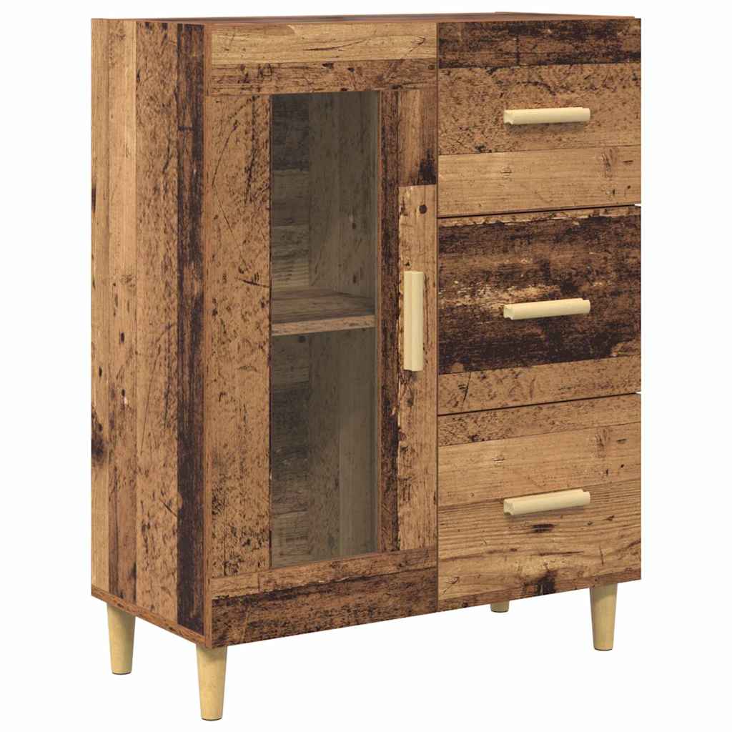 Highboard Old Wood 69.5 x 34 x 180 cm Engineered Wood