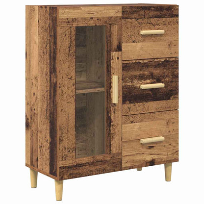 Highboard Old Wood 69.5 x 34 x 180 cm Engineered Wood