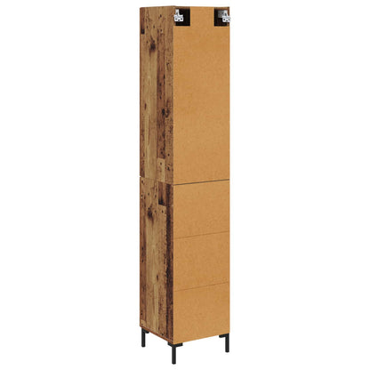 Highboard Old Wood 69.5 x 34 x 180 cm Engineered Wood