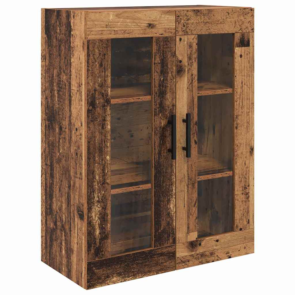 Highboard with Drawer 2 pcs Old Wood Engineered Wood