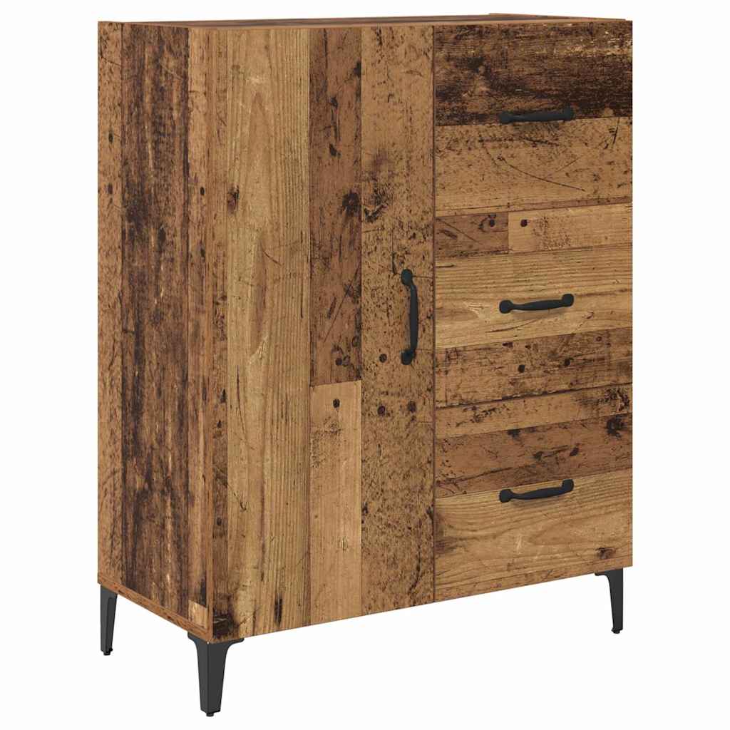 Highboard Old Wood 69.5 x 34 x 180 cm Engineered Wood