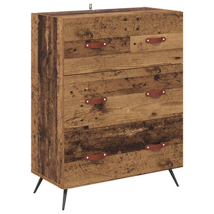 Highboard Old Wood 69.5 x 34 x 180 cm Engineered Wood