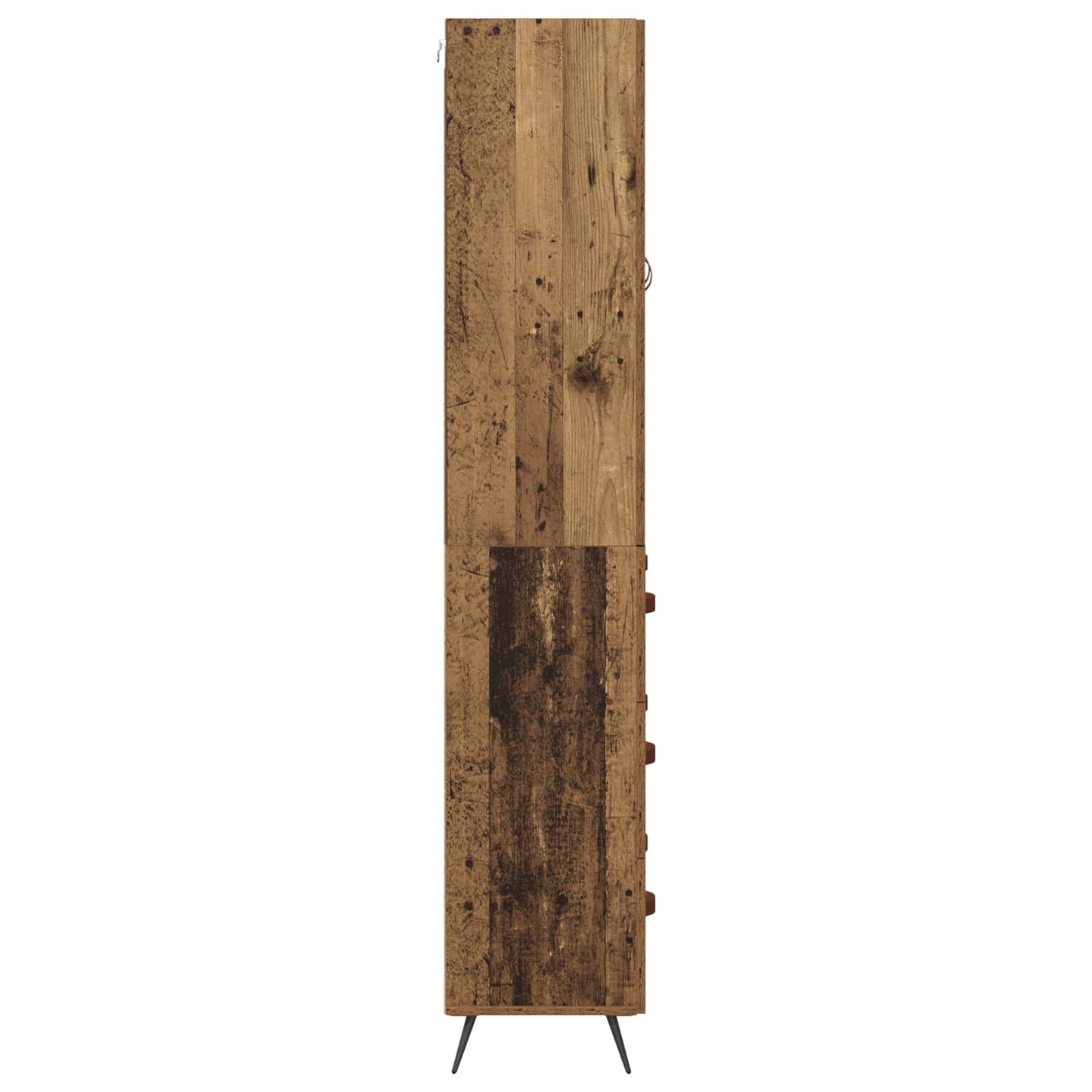 Highboard Old Wood 69.5 x 34 x 180 cm Engineered Wood