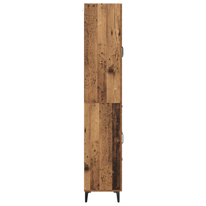 Highboard Old Wood 69.5 x 34 x 180 cm Engineered Wood