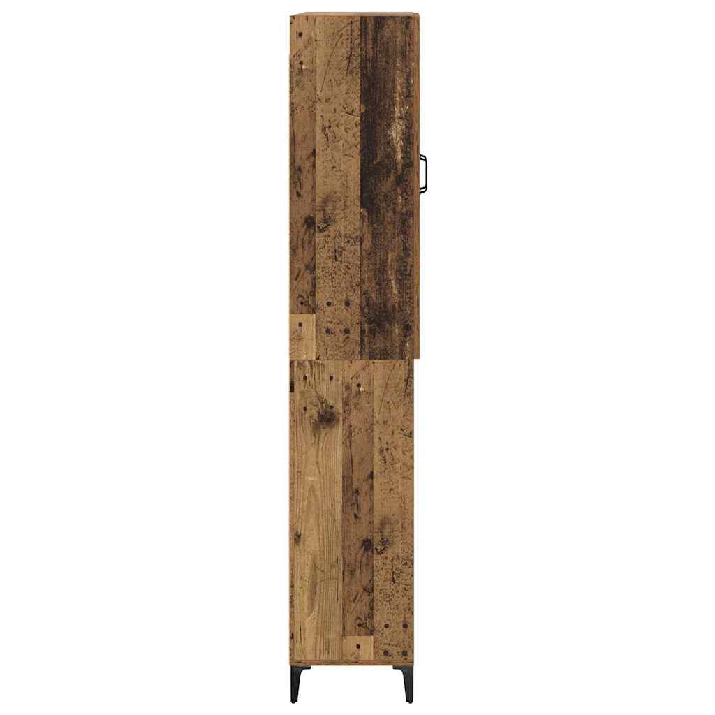 Highboard Old Wood 69.5 x 34 x 180 cm Engineered Wood