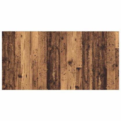 Headboard with Cabinet 3 pcs Old Wood Engineered Wood