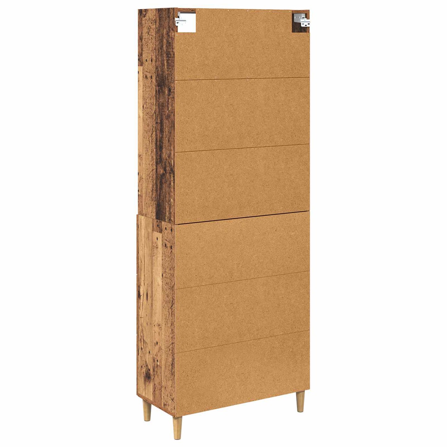 Highboard Old Wood 69.5 x 32.5 x 180 cm Engineered Wood