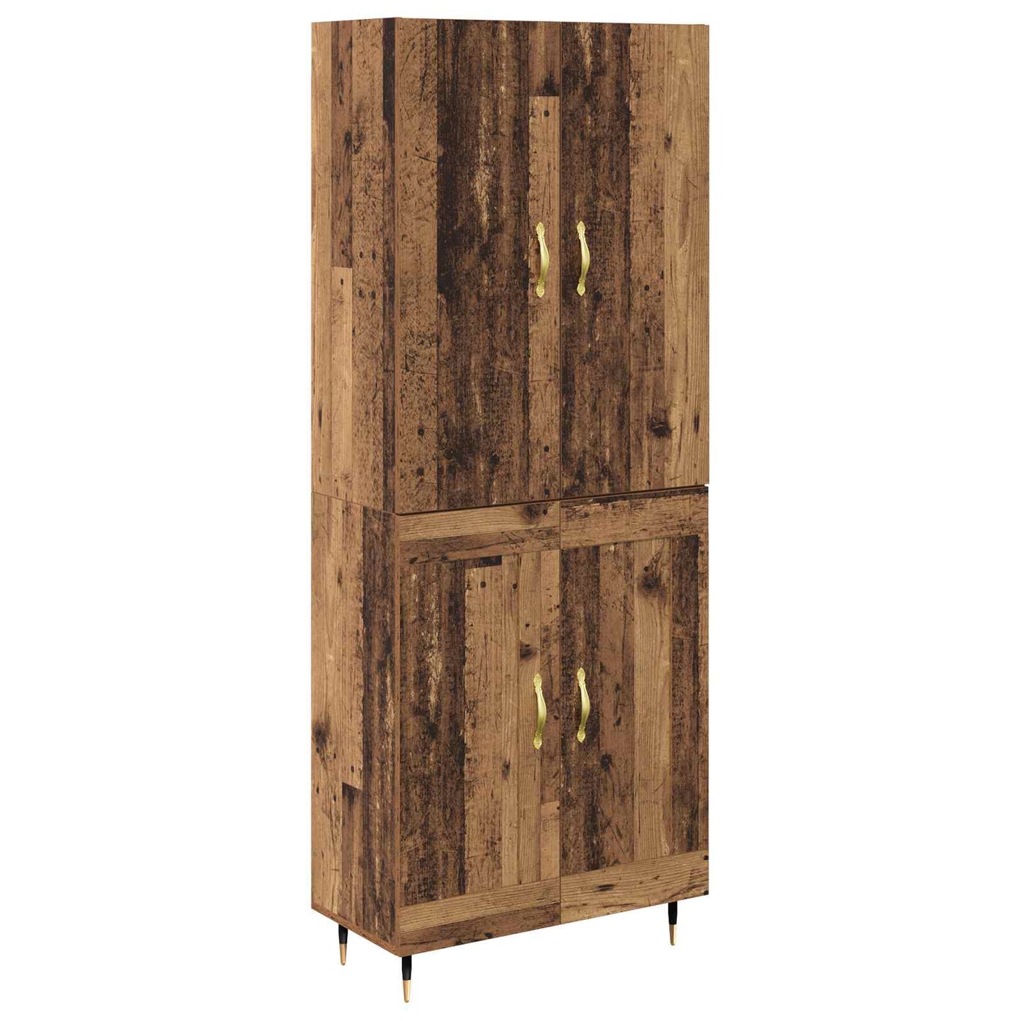 Highboard Old Wood 69.5 x 34 x 180 cm Engineered Wood