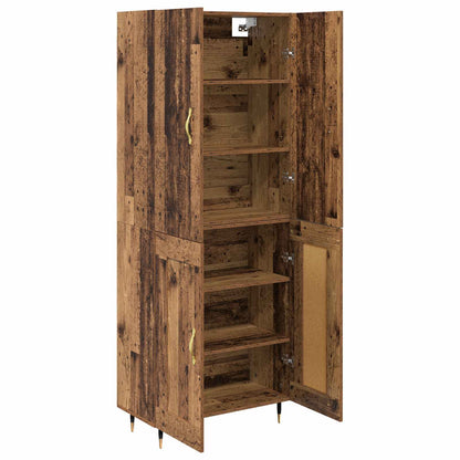 Highboard Old Wood 69.5 x 34 x 180 cm Engineered Wood